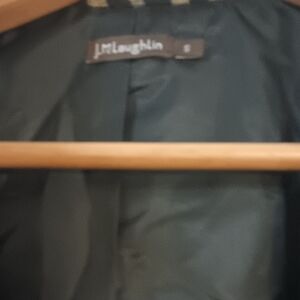 J. McLaughlin Dark Green Trench Coat